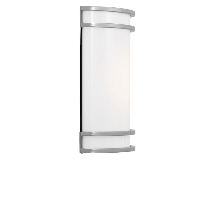 Generation Lighting - GLO2161PBS - LED Outdoor Wall Lantern - Ravel - Painted Brushed Steel