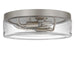 Generation Lighting - GLF1722BN - Two Light Flush Mount - Rhett - Brushed Nickel