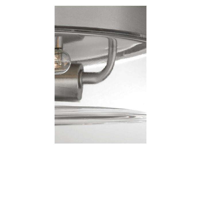 Generation Lighting - GLF1722BN - Two Light Flush Mount - Rhett - Brushed Nickel