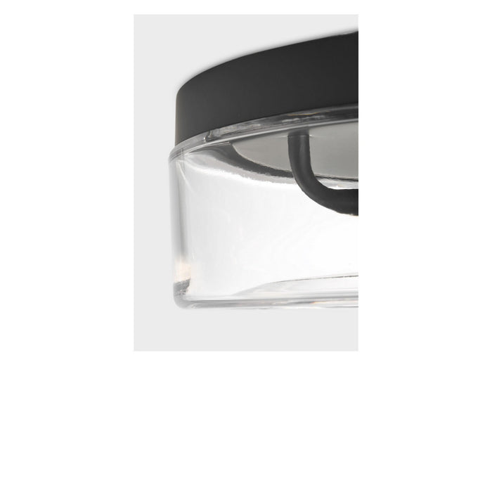 Generation Lighting - GLF1722MBK - Two Light Flush Mount - Rhett - Midnight Black