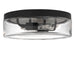 Generation Lighting - GLF1722MBKE - Two Light Flush Mount - Rhett - Midnight Black