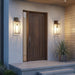 Generation Lighting - GLO1781ANBZ - One Light Lantern - Rox - Antique Bronze