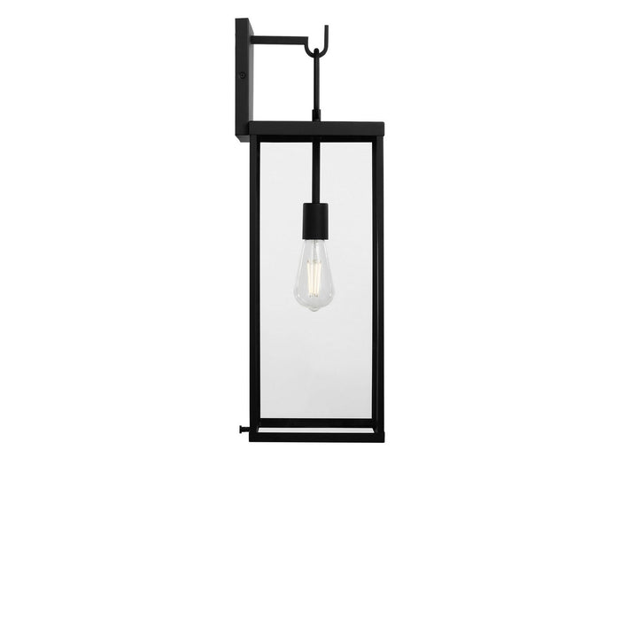 Generation Lighting - GLO1781TXB - One Light Lantern - Rox - Textured Black
