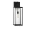 Generation Lighting - GLO1781TXBE - One Light Lantern - Rox - Textured Black
