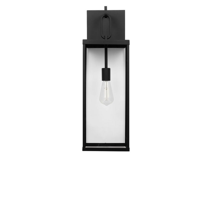 Generation Lighting - GLO1781TXBE - One Light Lantern - Rox - Textured Black