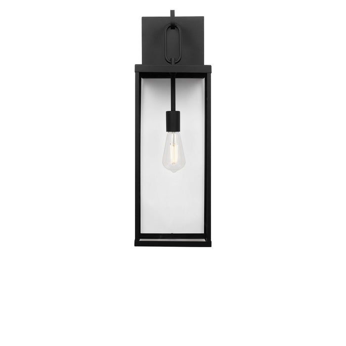 Generation Lighting - GLO1781TXBE - One Light Lantern - Rox - Textured Black