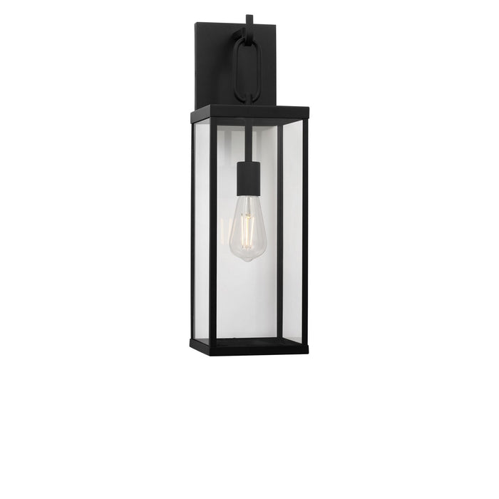 Generation Lighting - GLO1771TXB - One Light Lantern - Rox - Textured Black
