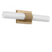 Generation Lighting - GLV1622SB-L - LED Vanity - Sarco - Satin Brass