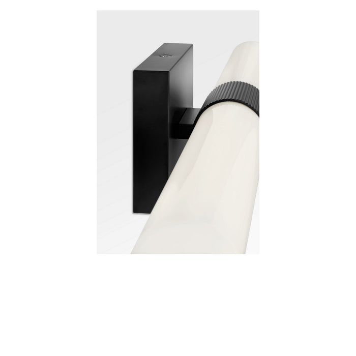 Generation Lighting - GLV1612MBK-L - LED Vanity - Sarco - Midnight Black