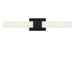 Generation Lighting - GLV1612MBK-L - LED Vanity - Sarco - Midnight Black