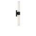Generation Lighting - GLV1612MBK-L - LED Vanity - Sarco - Midnight Black