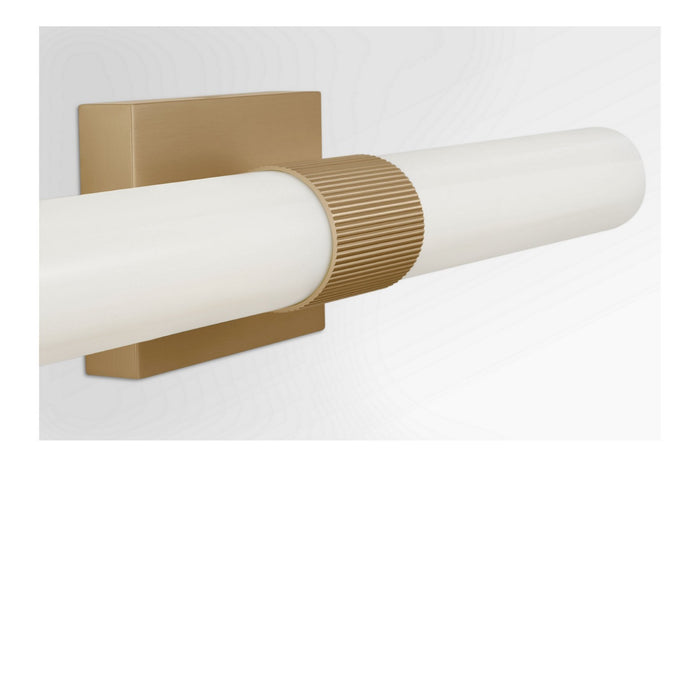 Generation Lighting - GLV1612SB-L - LED Vanity - Sarco - Satin Brass