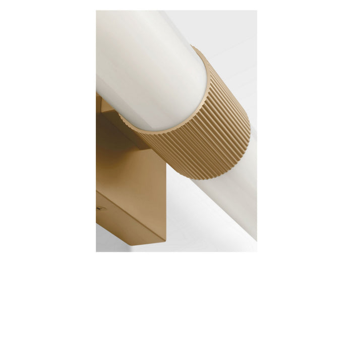Generation Lighting - GLV1612SB-L - LED Vanity - Sarco - Satin Brass