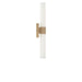 Generation Lighting - GLV1612SB-L - LED Vanity - Sarco - Satin Brass
