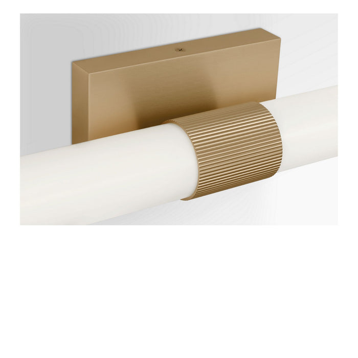 Generation Lighting - GLV1632SB-L - LED Vanity - Sarco - Satin Brass