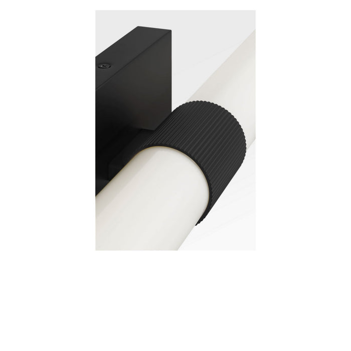 Generation Lighting - GLV1642MBK-L - LED Vanity - Sarco - Midnight Black