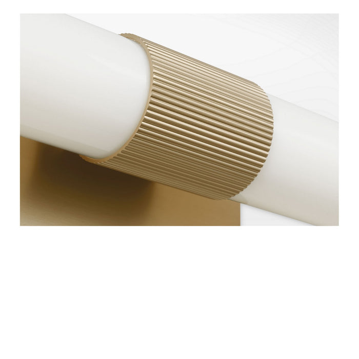 Generation Lighting - GLV1642SB-L - LED Vanity - Sarco - Satin Brass