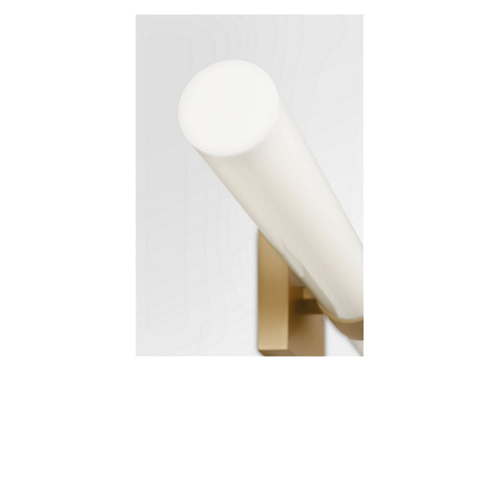 Generation Lighting - GLV1642SB-L - LED Vanity - Sarco - Satin Brass