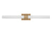 Generation Lighting - GLV1642SB-L - LED Vanity - Sarco - Satin Brass