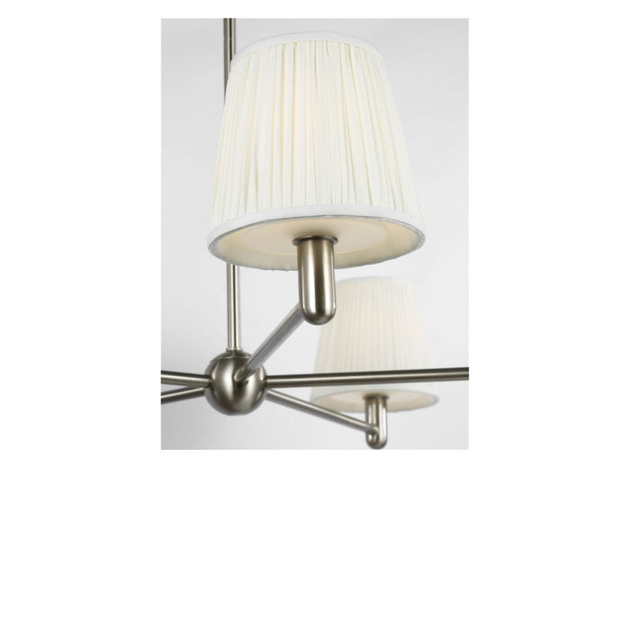 Generation Lighting - GLC1865BN - Five Light Chandelier - Vilera - Brushed Nickel