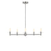 Generation Lighting - GLC1865BNE - Five Light Chandelier - Vilera - Brushed Nickel