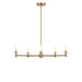 Generation Lighting - GLC1865SBE - Five Light Chandelier - Vilera - Satin Brass