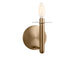 Generation Lighting - GLW1881SB - One Light Wall Sconce - Vilera - Satin Brass