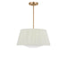 Generation Lighting - GLP1873SB - Three Light Pendant - Vilera - Satin Brass