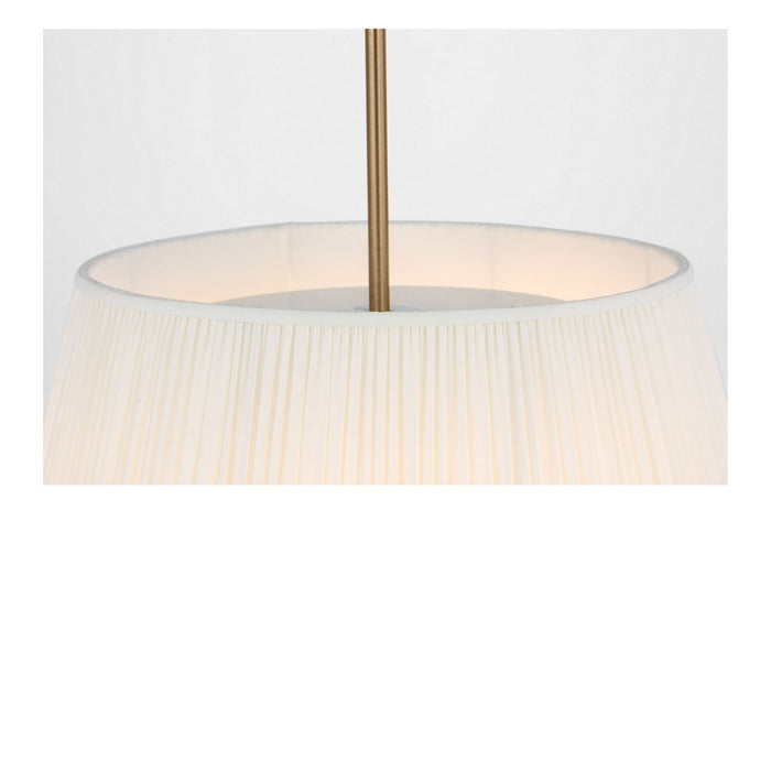 Generation Lighting - GLP1873SB - Three Light Pendant - Vilera - Satin Brass