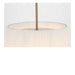 Generation Lighting - GLP1873SB - Three Light Pendant - Vilera - Satin Brass