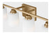 Generation Lighting - 4420904-848 - Four Light Bath - Vinton - Satin Brass