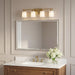 Generation Lighting - 4420904-848 - Four Light Bath - Vinton - Satin Brass