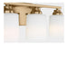 Generation Lighting - 4420903EN3-848 - Three Light Bath - Vinton - Satin Brass