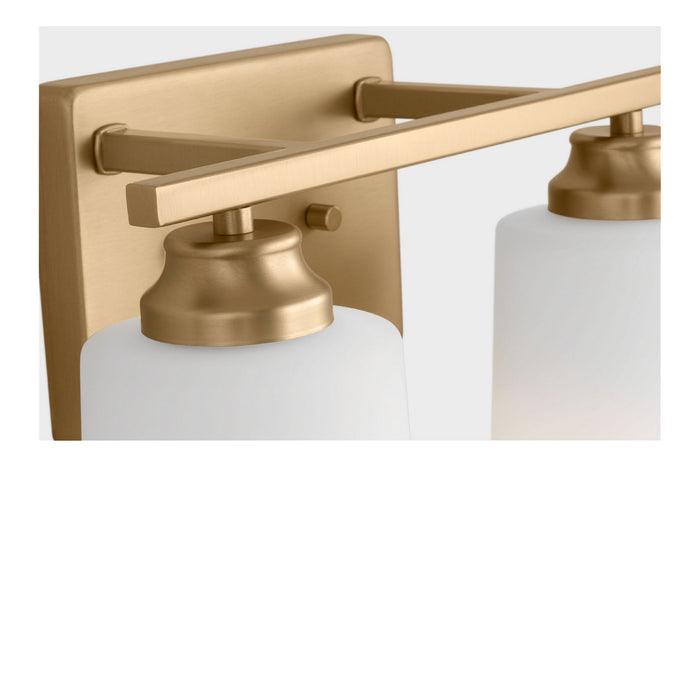 Generation Lighting - 4420902-848 - Two Light Bath - Vinton - Satin Brass