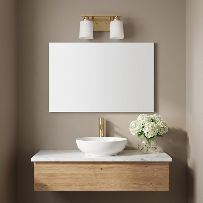 Generation Lighting - 4420902-848 - Two Light Bath - Vinton - Satin Brass