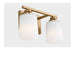 Generation Lighting - 4420902EN3-848 - Two Light Bath - Vinton - Satin Brass