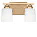 Generation Lighting - 4420902EN3-848 - Two Light Bath - Vinton - Satin Brass