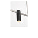 Generation Lighting - GLC2074BNE - Four Light Linear Chandelier - Zentro - Brushed Nickel
