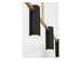 Generation Lighting - GLC2074SB - Four Light Linear Chandelier - Zentro - Satin Brass