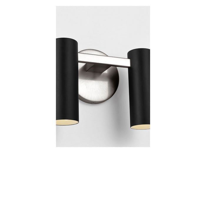 Generation Lighting - GLV2084BN - Four Light Vanity - Zentro - Brushed Nickel