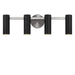 Generation Lighting - GLV2084BN - Four Light Vanity - Zentro - Brushed Nickel