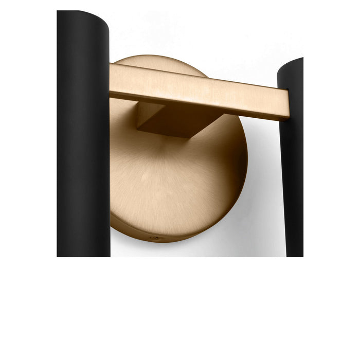 Generation Lighting - GLV2084SB - Four Light Vanity - Zentro - Satin Brass