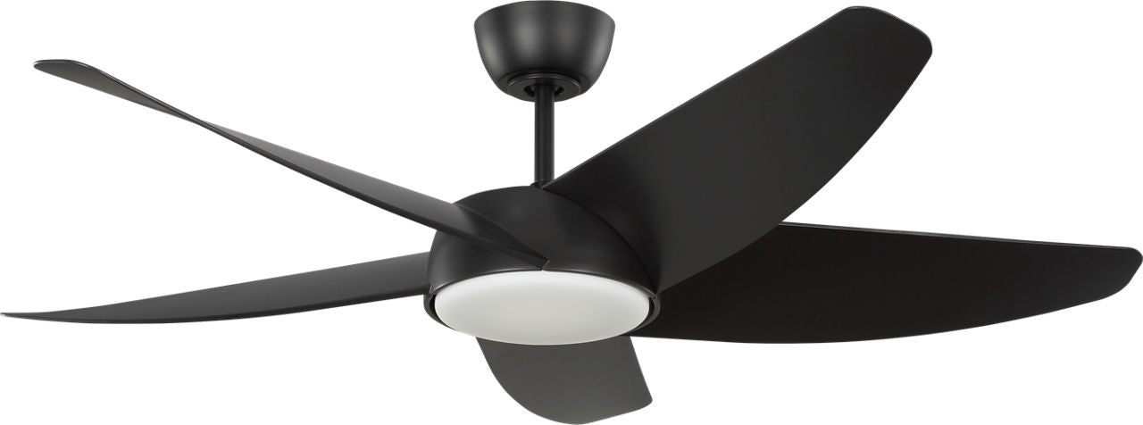 Generation Lighting - 5ARKSM52MBKD - 52" Ceiling Fan - Arkdale - Midnight Black