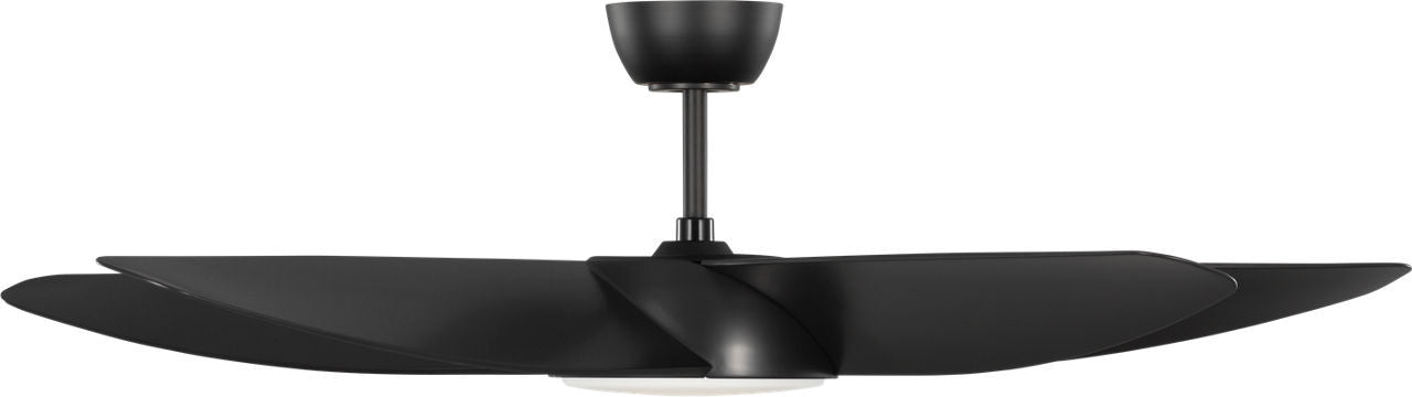 Generation Lighting - 5ARKSM52MBKD - 52" Ceiling Fan - Arkdale - Midnight Black