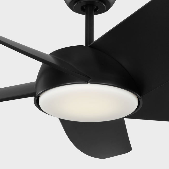 Generation Lighting - 5ARKSM52MBKD - 52" Ceiling Fan - Arkdale - Midnight Black