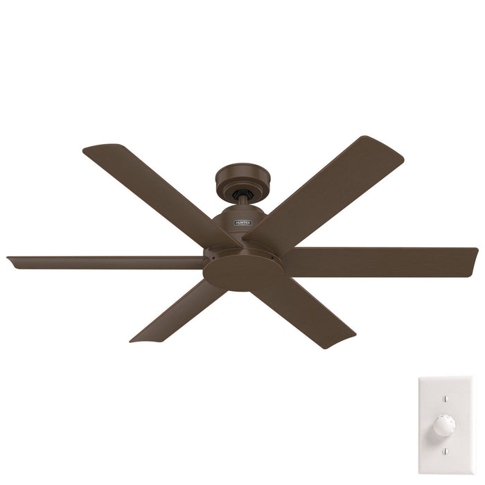 Hunter - 50007 - 52" Ceiling Fan - Kennicott - Matte Bronze