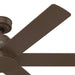Hunter - 50007 - 52" Ceiling Fan - Kennicott - Matte Bronze