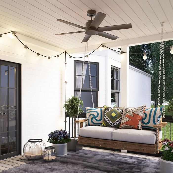 Hunter - 50007 - 52" Ceiling Fan - Kennicott - Matte Bronze