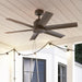 Hunter - 50007 - 52" Ceiling Fan - Kennicott - Matte Bronze