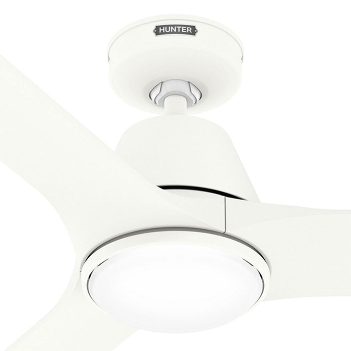 Hunter - 50048 - 52" Ceiling Fan - Aeronaut - Matte White
